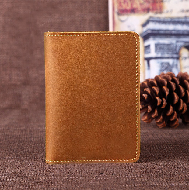 Genuine Leather Passport Wallet