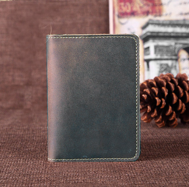 Genuine Leather Passport Wallet