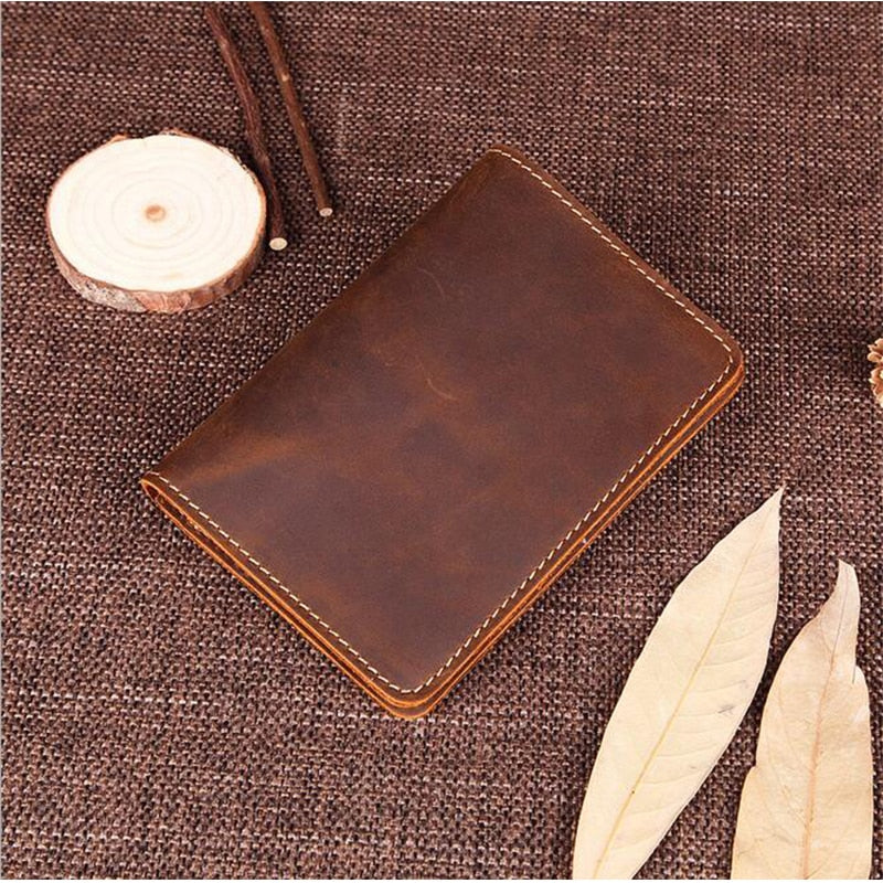 Genuine Leather Passport Wallet