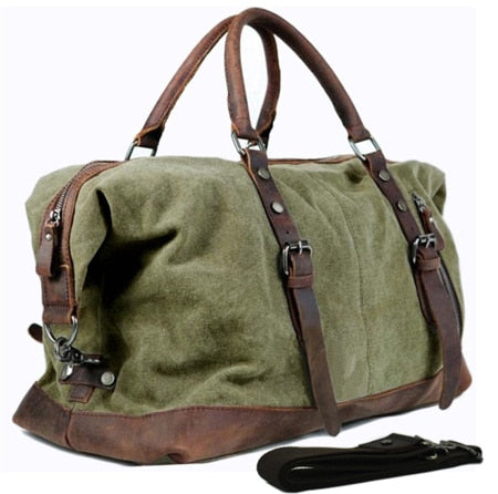 Military Canvas Duffel