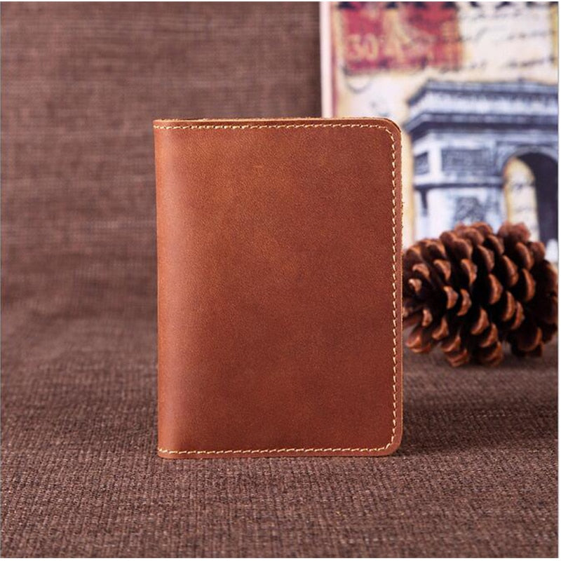 Genuine Leather Passport Wallet