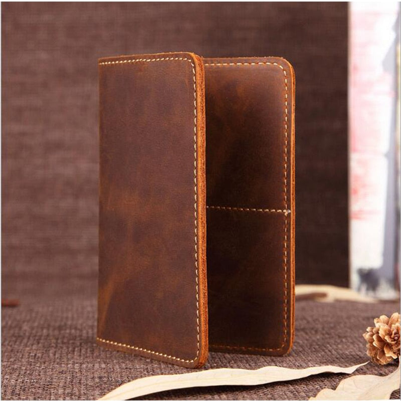 Genuine Leather Passport Wallet