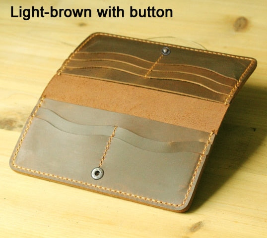 Leather Wallet Clutch