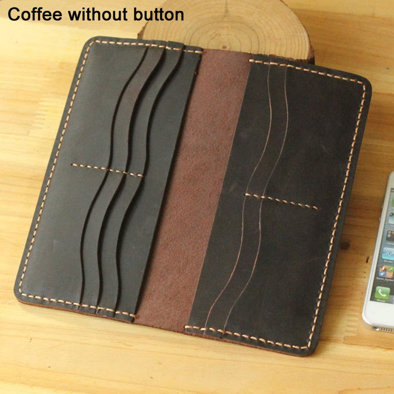 Leather Wallet Clutch