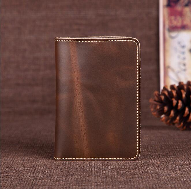 Genuine Leather Passport Wallet