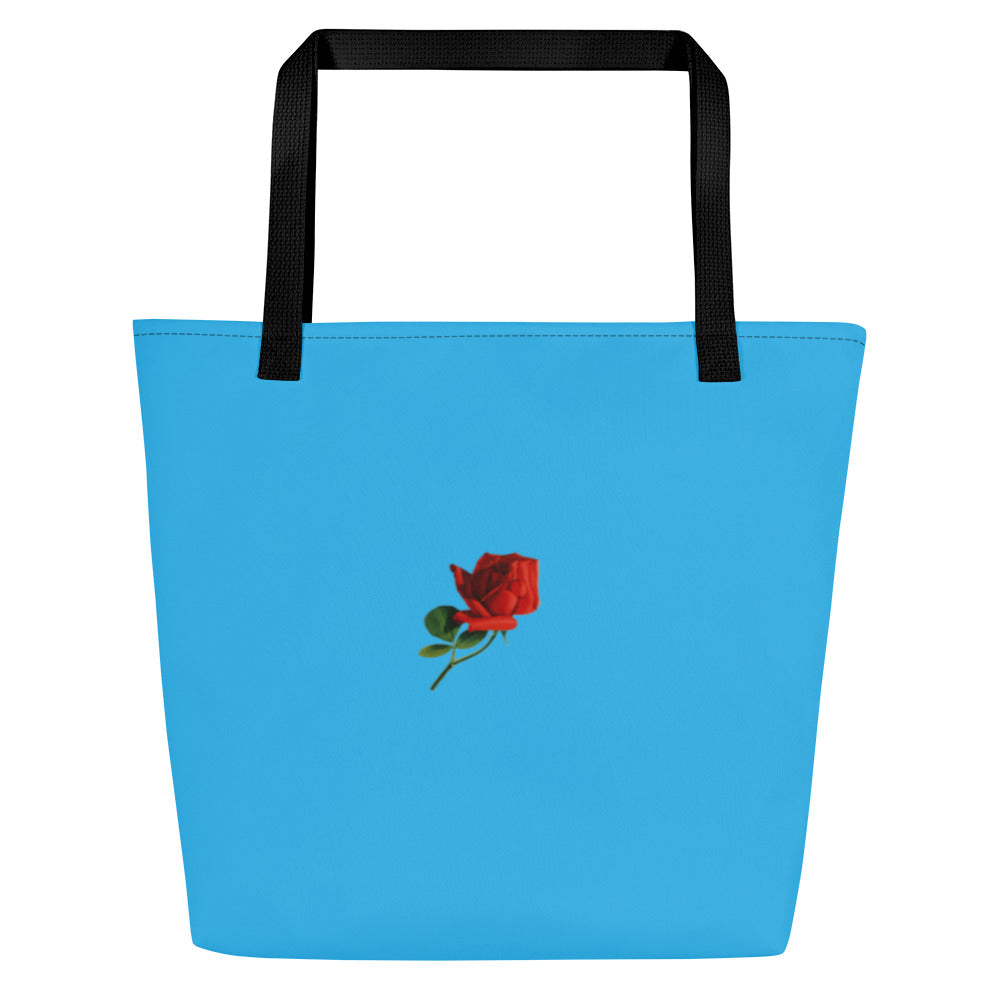 Sky Blue Saturday Tote Bag