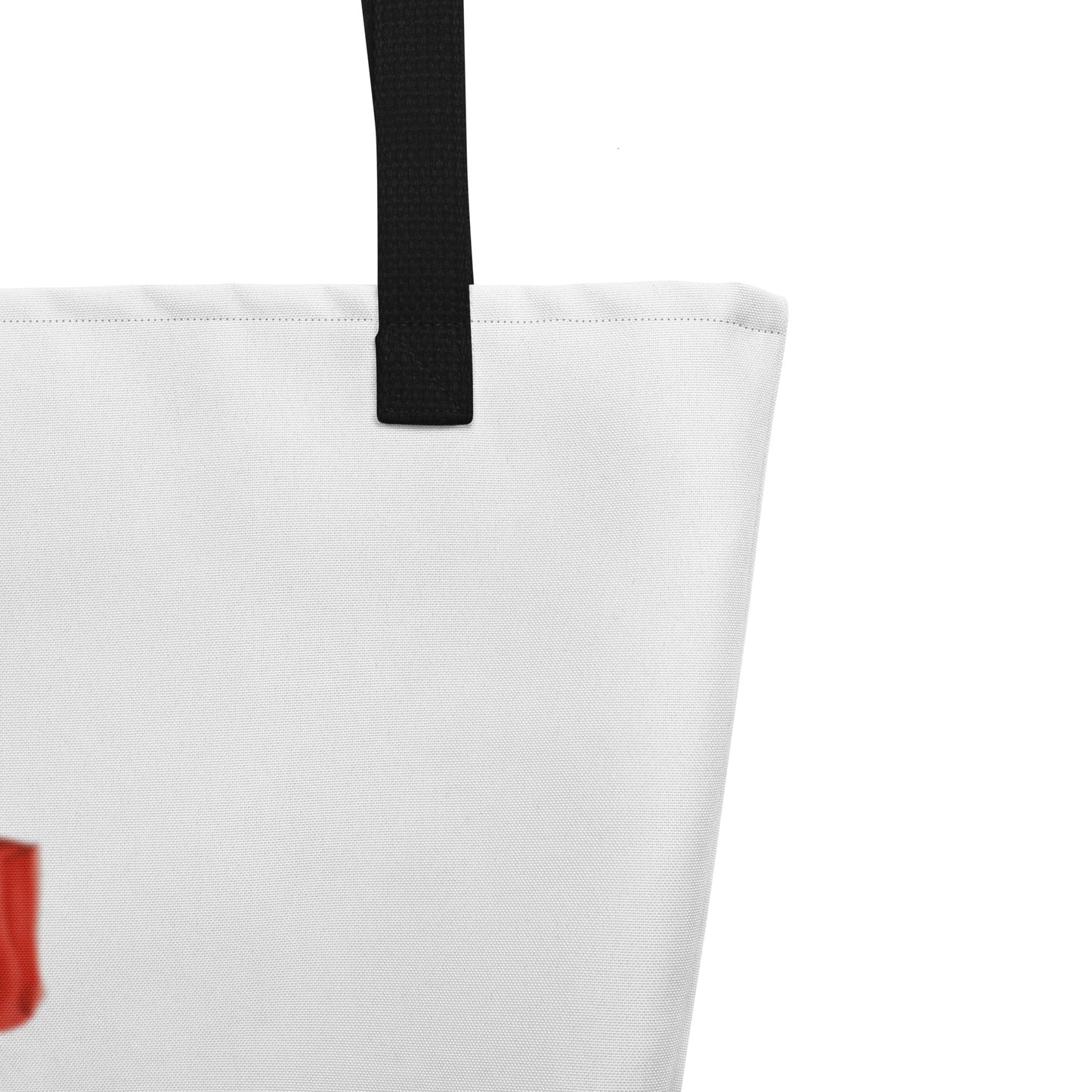 White Saturday Tote Bag