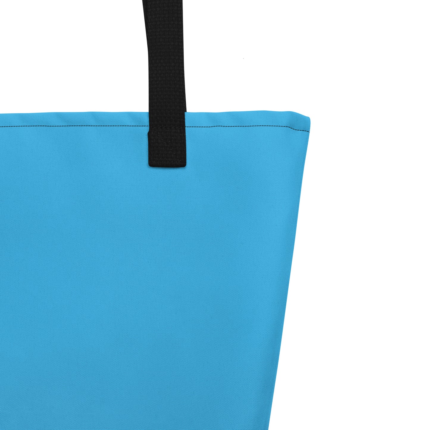 Sky Blue Saturday Tote Bag